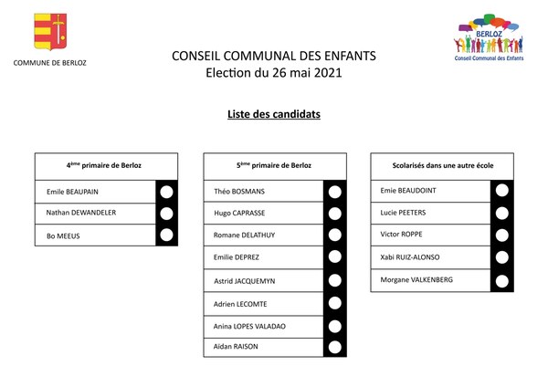 liste candidats 2021