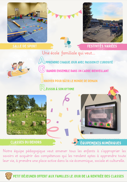 dépliant école versopng
