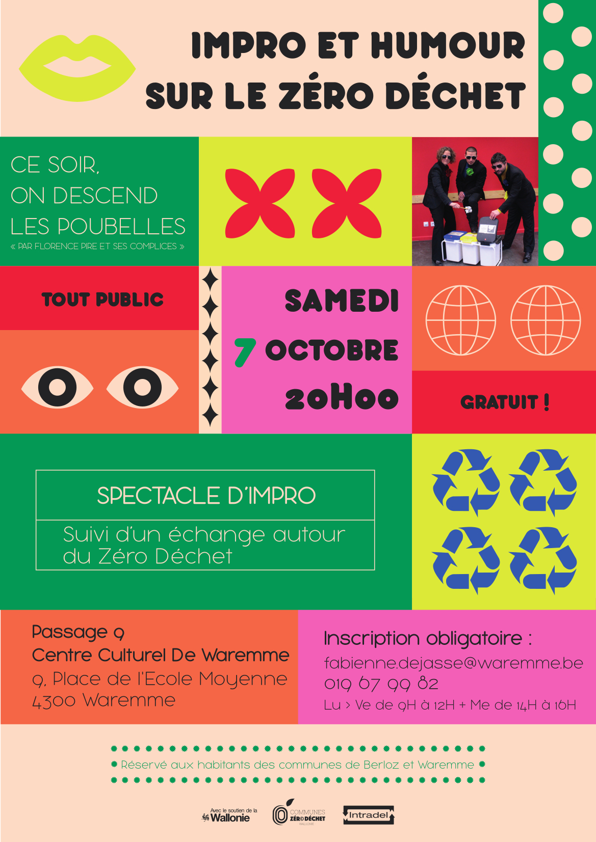 affiche A3 impro ZD Berloz Waremme PRINT